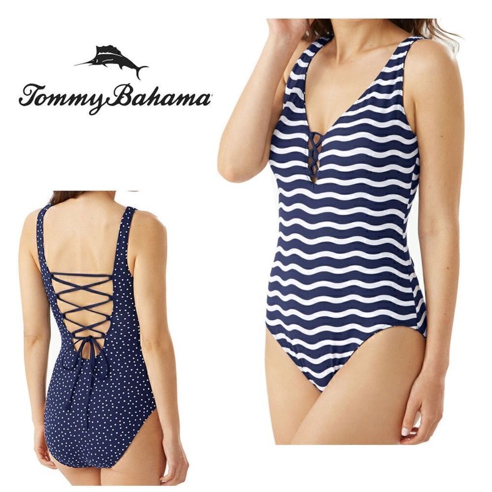 New. Tommy Bahama reversible swimsuit. MSRP $169